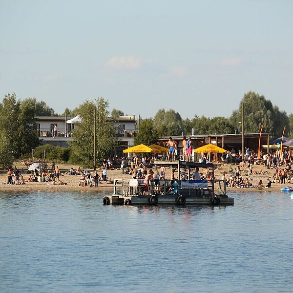 Nordstrand am Cospudener See.