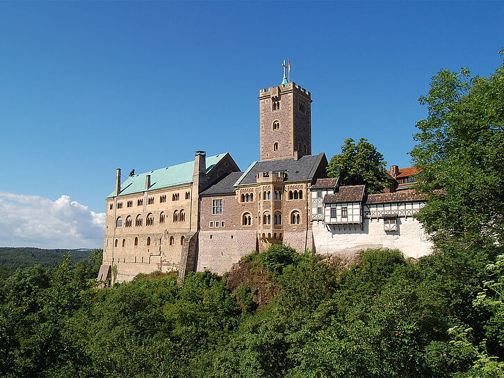 Die Wartburg in Eisenach.