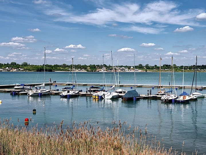 Urlaub Hainer See Bootsliegeplatz Lagune Kahnsdorf