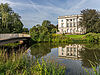 Das Weiße Haus im Agra-Park in Markkleeberg.