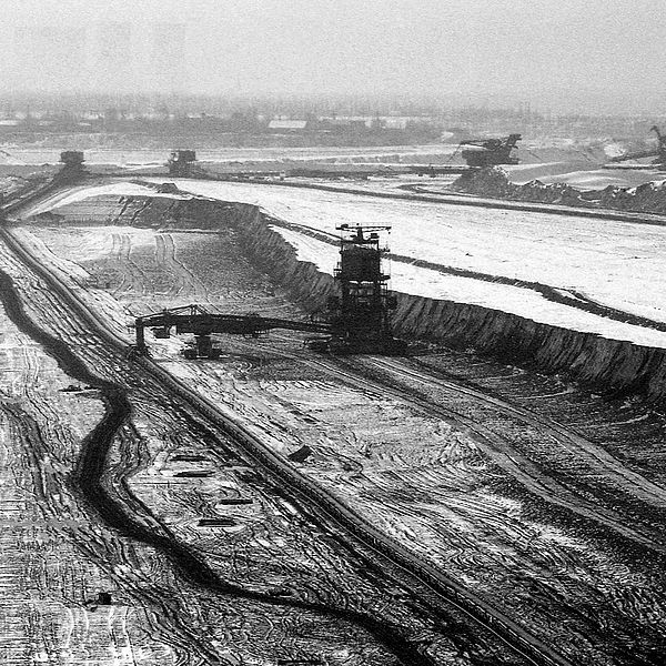 Tagebau Espenhain Braunkohlebagger Geschichte
