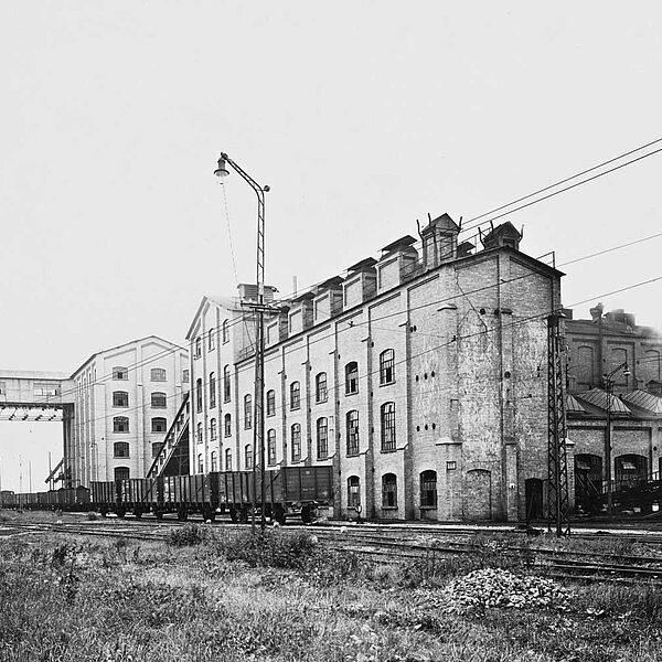 Leipziger Neuseenland Tagebau Witznitz, Brikettfabrik 1929