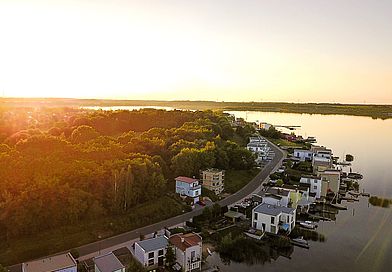 Hainer See Sonnenuntergang