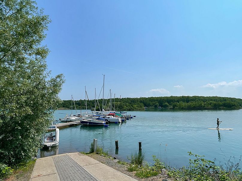 Bootsleihe am Hainer See