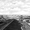 Leipziger Neuseenland Tagebau Golpa Abraumfoerderbruecke 1930