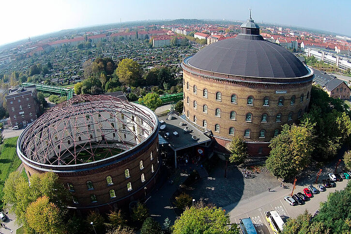 Panometer Leipzig Außenansicht