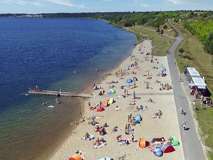 Leipziger Neuseenland Markkleeberger See Auenhainer Bucht