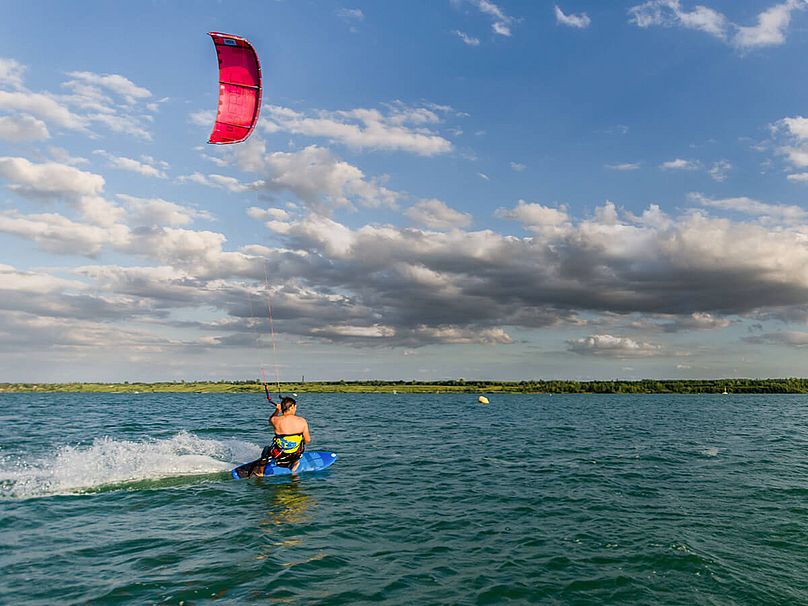 Wassersport am Hainer See