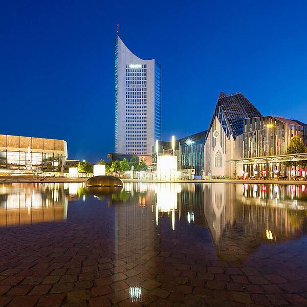 Leipzig erleben Augustplatz 