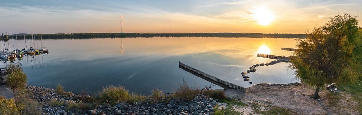Herbst Urlaub Ferienwohnung Leipziger Neuseenland