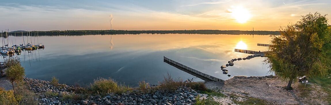 Herbst Urlaub Ferienwohnung Leipziger Neuseenland