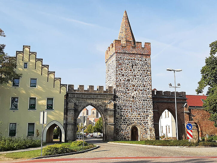 Das Heide-Tor in Zerbst.