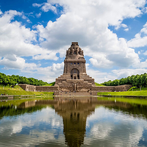 Leipziger Neuseenland Denkmal Schlacht der Nationen