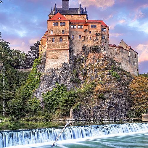 VON DER BURG ZUR SEEBÜHNE Kennt ihr die wohl schönste Ritterburg Sachsens? Burg Kriebstein wirkt geradezu märchenhaft...