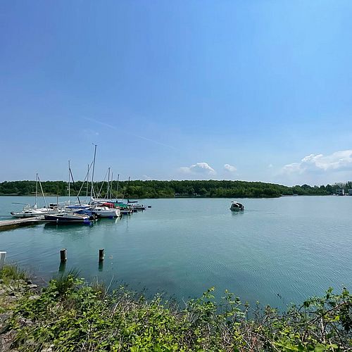 Euer Urlaub am Hainer See! 😍 Kaum zu glauben, aber noch vor 40 Jahren haben hier tonnenschwere Bagger Braunkohle...